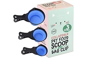 Evergreen Pet Supplies Collapsible Measuring Scoop Set