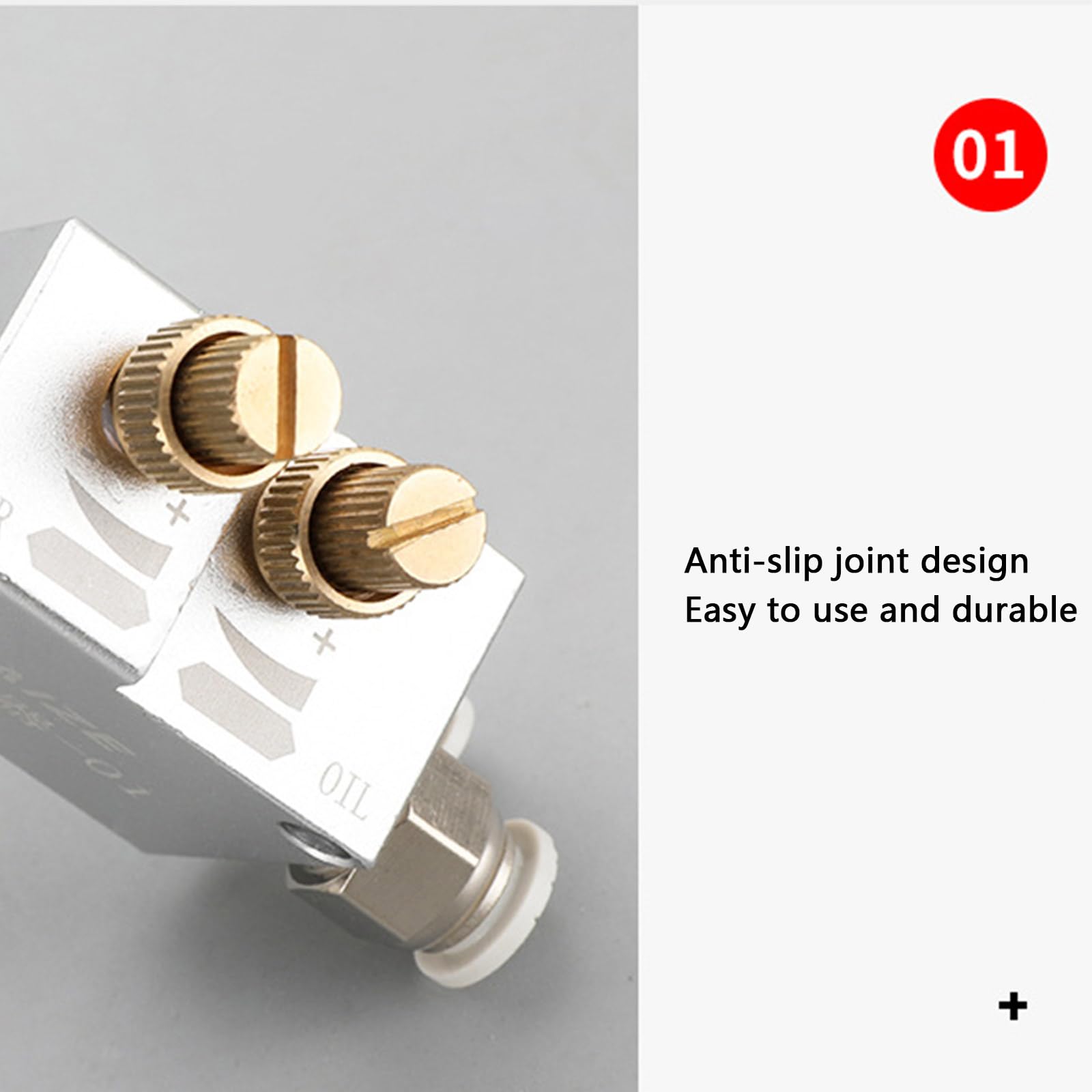 Haoyull Metal Cutting Engraving Cooling Sprayer Machine Coolant Lubrication Spray System for 8mm/0.31'' Air Pipe