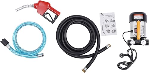 Miniatura 3 de Bomba de transferencia de aceite de 110 V 15.75 GPM, bomba extractora de transferencia de combustible de aceite eléctrico, potente juego completo de