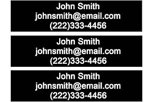 Custom Golf Club Identification Labels - ID Your Clubs with Style and...