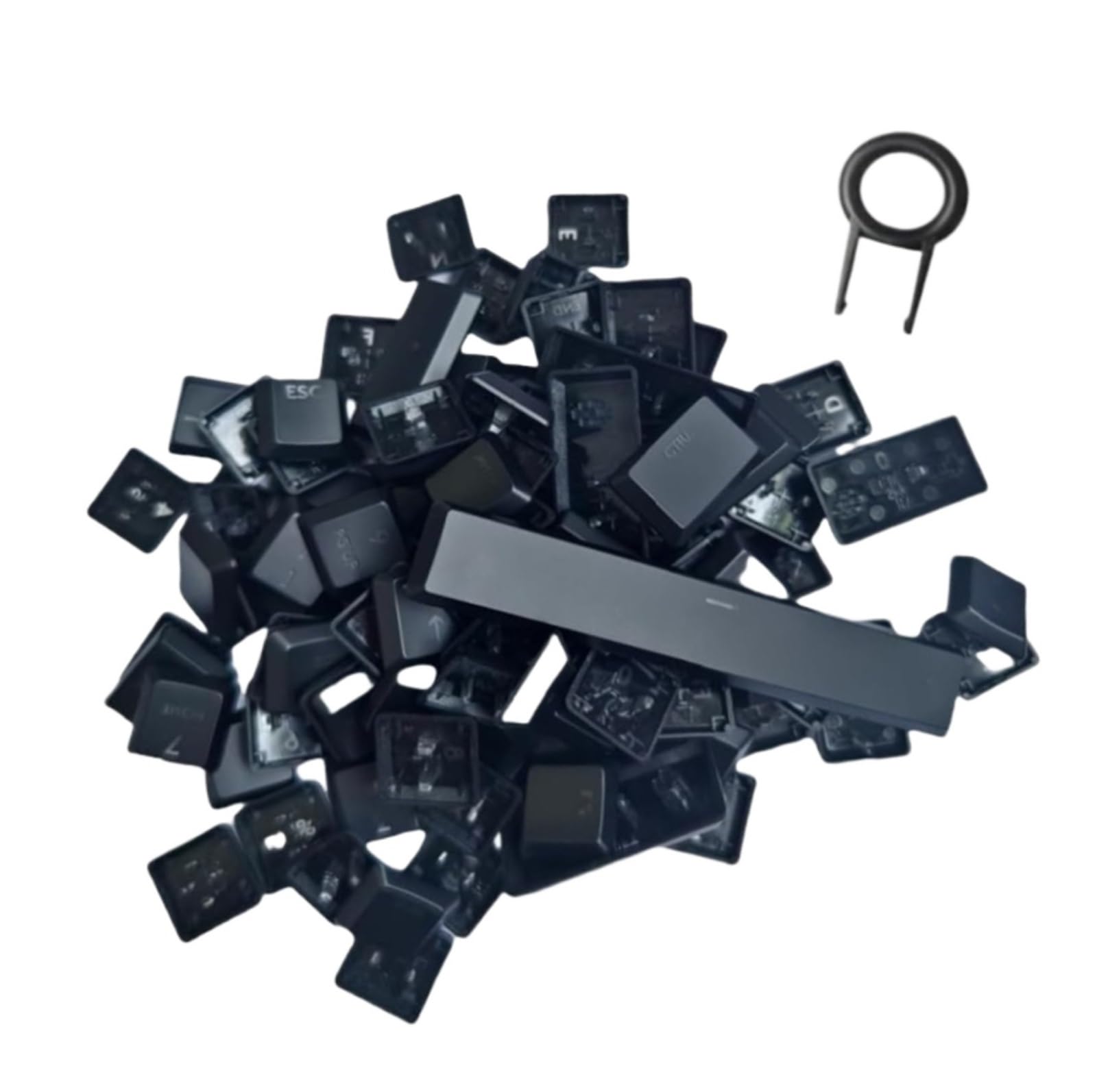 For Logitech G815 G915 G813 G913 for tastiera TKL Copritasti Set 109 tasti di ricambio neri for tastiera meccanica da gioco RGB