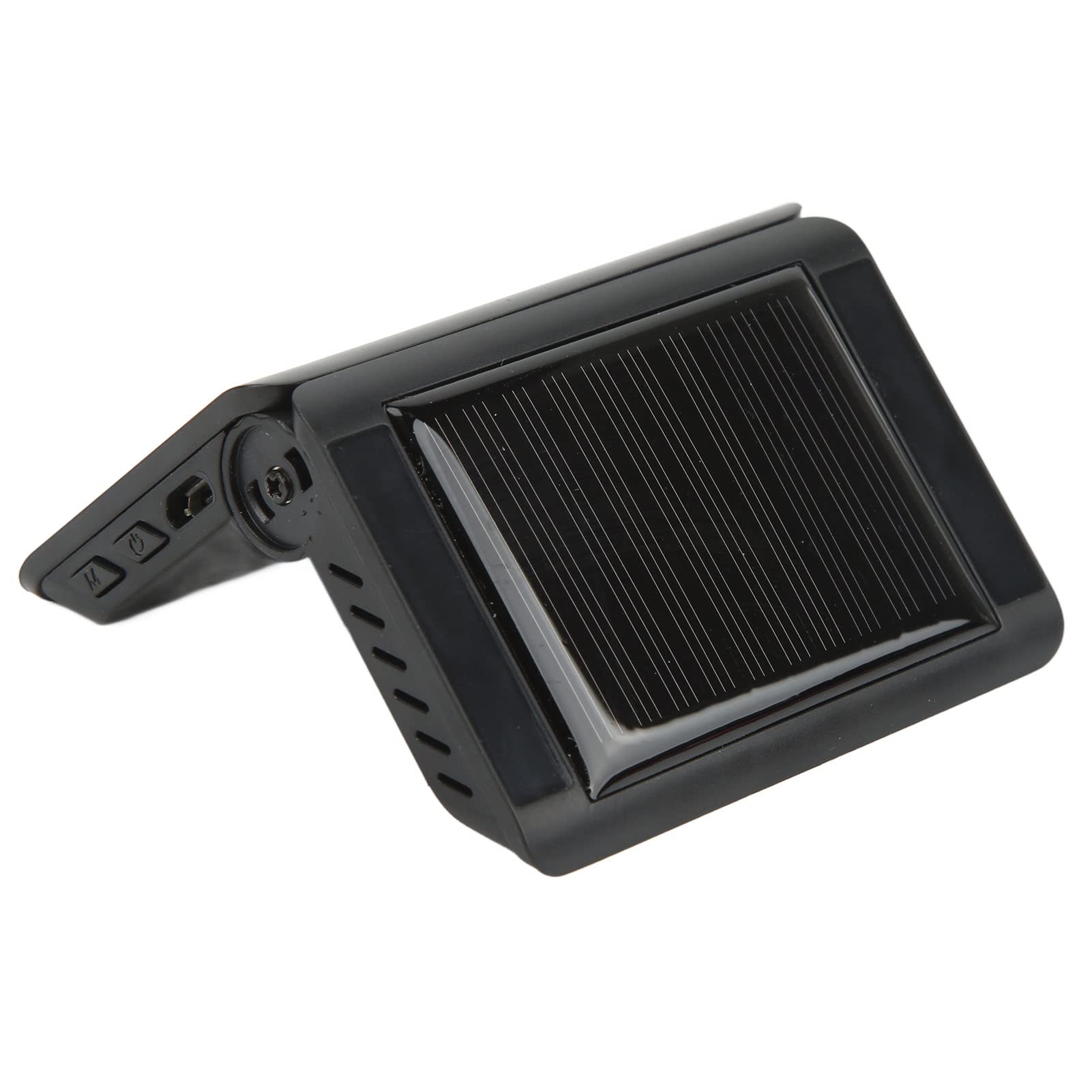 Focket Reifendrucküberwachungssystem, Drahtloses Solar-TPMS-Reifendrucküberwachungssystem mit 4 Externen Sensoren, LCD-Display, Echtzeit-Druck- und Temperaturwarnungen für Auto, Wohnmobil