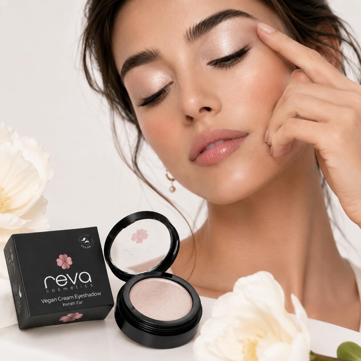 Vegan Krem Göz Farı - No. 310 | Temiz İçerik, Uzun Süre Kalıcı, Mono Cream Eyeshadow