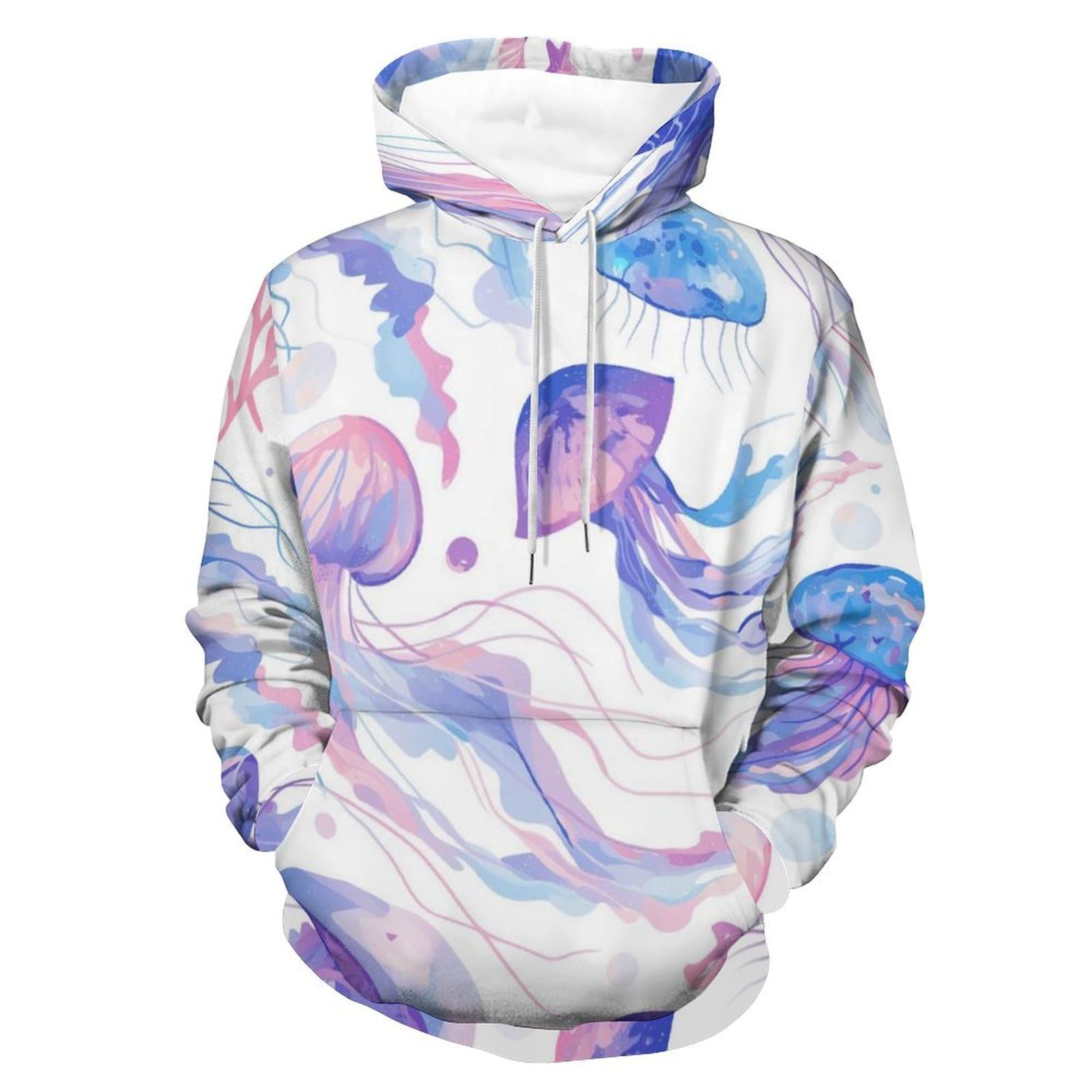 Pullover méduse violette confortable pour affronter la fraîcheur - 8