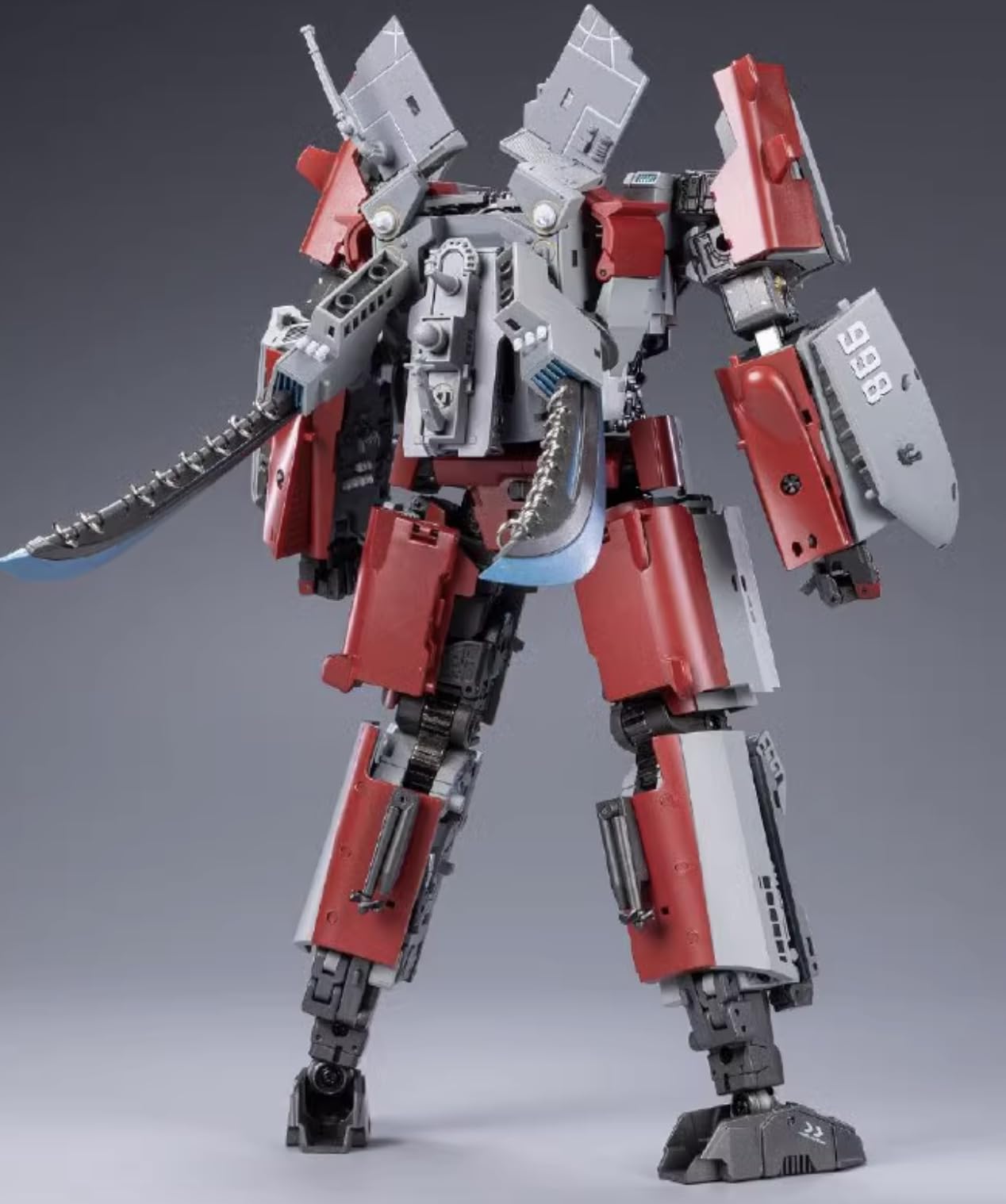 Amazon.co.jp: 易玩天開 YW2401 合金軍艦 変形ロボット 合体