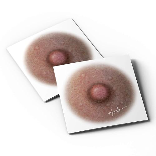 Tatuajes temporales para cáncer de mama para mujeres, 5 pares, tatuaje temporal de areola, tatuaje temporal posmastectomía, solución de pezón