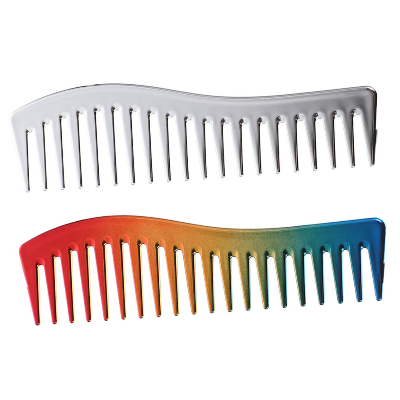 Healeved 3 Set Di Pettini Da Parrucchiere Per Uomo Pettini Per in Abs Pettine Tascabile Portatile Per Barba E 2 Pezzi * 3