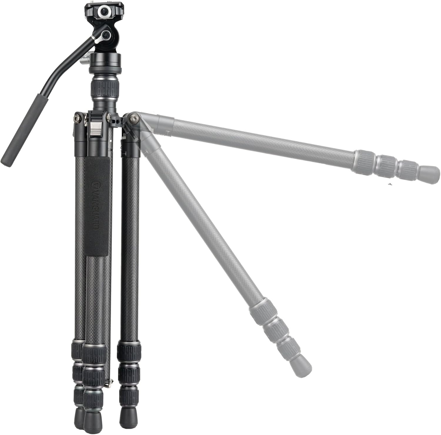 Vanguard Vesta Go 264CV 12 Carbon Fibre Travel Tripod with Video Head