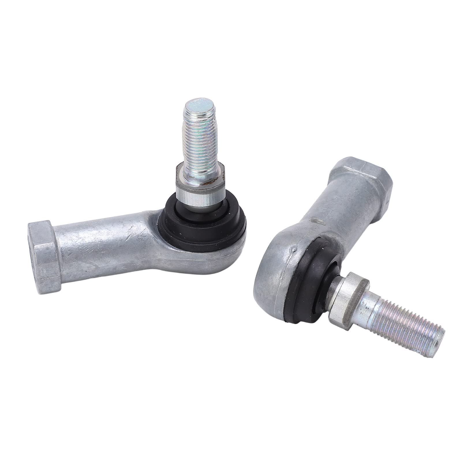 2 Pezzi Set di Estremità del Tirante Sinistro e Destro, 102022601ABS + Kit di Giunto Sferico per Estremità del Tirante in Metallo Ad Alta Resistenza di Ricambio per Modelli Elettrici a Gas DS Club Car
