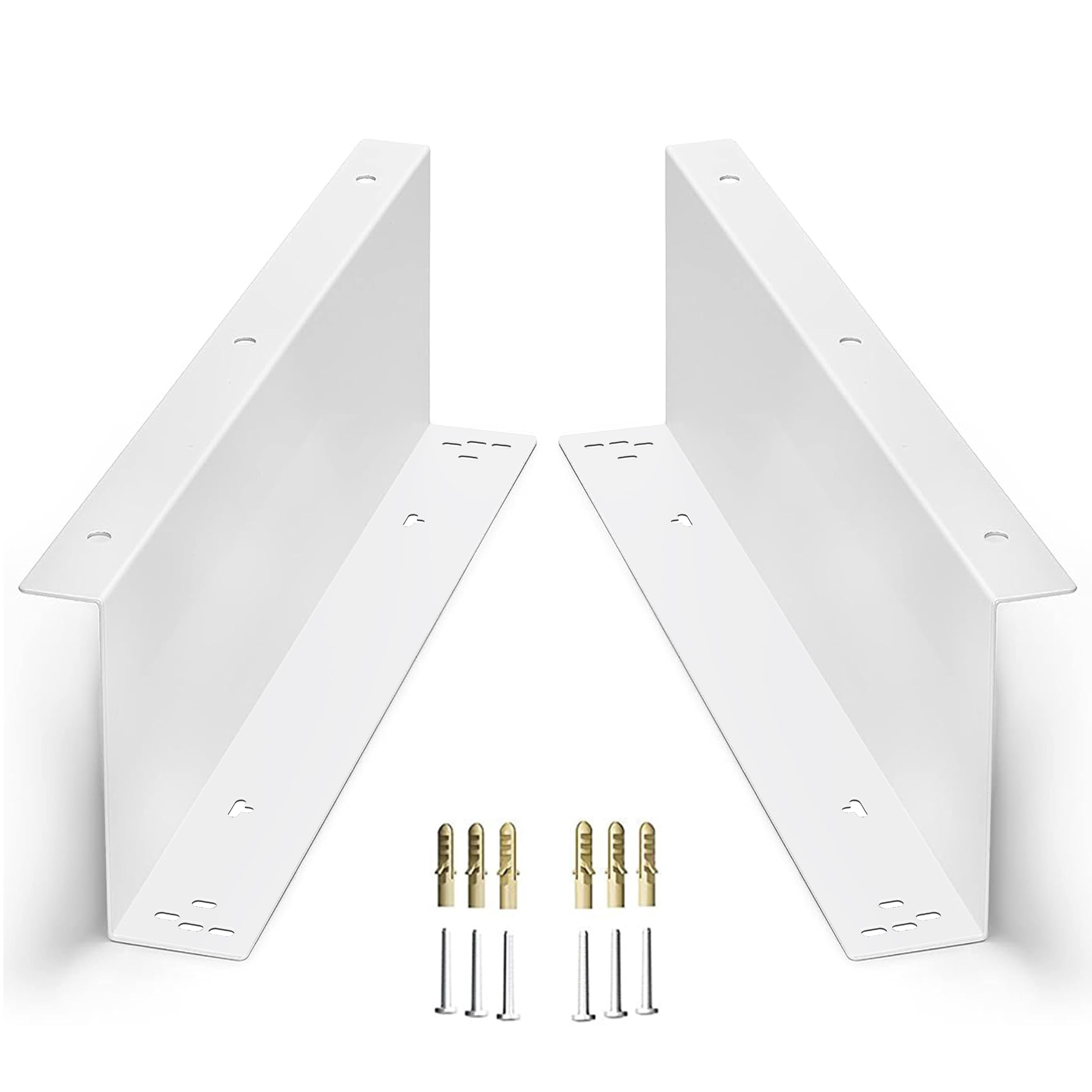 TidyFriend Cash Register Stand Brackets, 16 in Cash Drawer Under Counter Mount Brackets, Heavy Duty Steel Mounting Brackets for Square Cash Drawer,