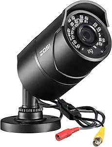 ZOSI 2.0MP HD 1080P 1920TVL Hybrid 4 in 1 TVI/CVI/AHD/CVBS Indoor Outdoor Home Security Cameras Weatherproof,120ft Night Vision,Aluminum Metal Housing,For 960H,720P,1080P,5MP,4K analog CCTV DVR asin的图片