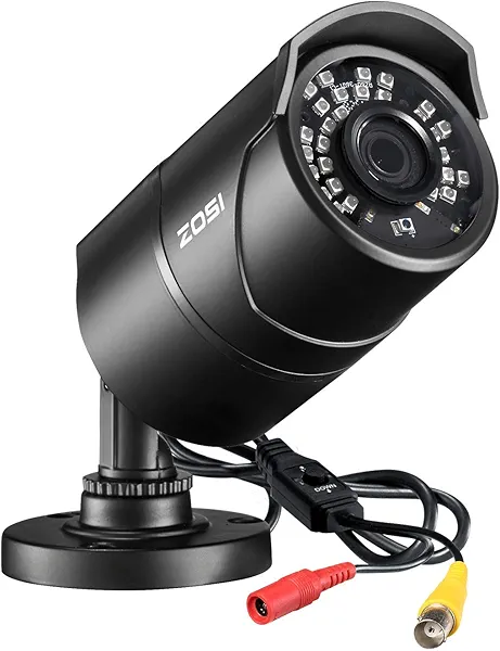 ZOSI 2.0MP HD 1080P 1920TVL Hybrid 4 in 1 TVI/CVI/AHD/CVBS Indoor Outdoor Home Security Cameras Weatherproof,120ft Night Vision,Aluminum Metal Housing,For 960H,720P,1080P,5MP,4K analog CCTV
