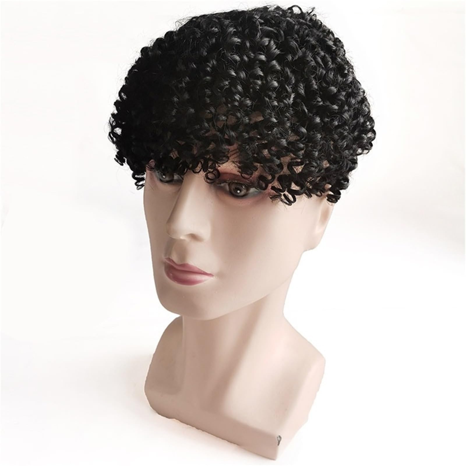 Uomini Tropper Sistema di Capelli Umani for Uomo, Protesi for Maschili in Pizzo Francese Traspirante