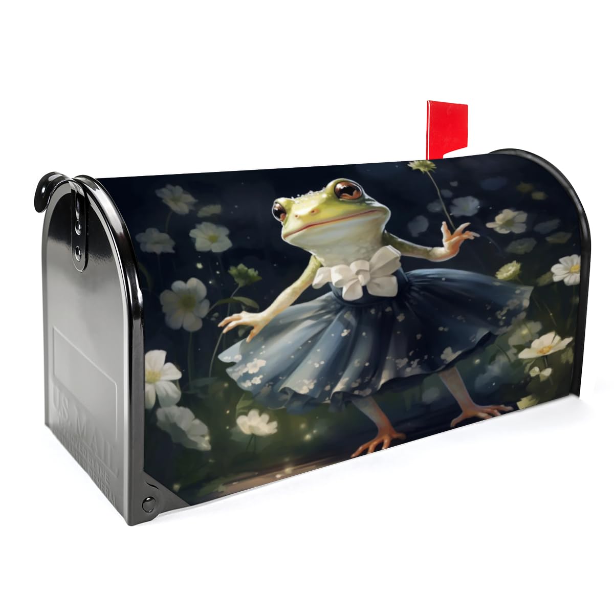 Tree Frog Mailbox Cover - Waterproof, Magnetic, 25.5x21 Inches, Garden Yard Decor For All Seasons - View #10