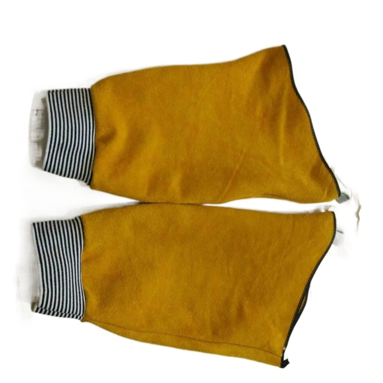 Welding Supplies Leather Welding Sleeve Welder Workwear Professional Welder Arm Sleeve Threaded Protective Clothing