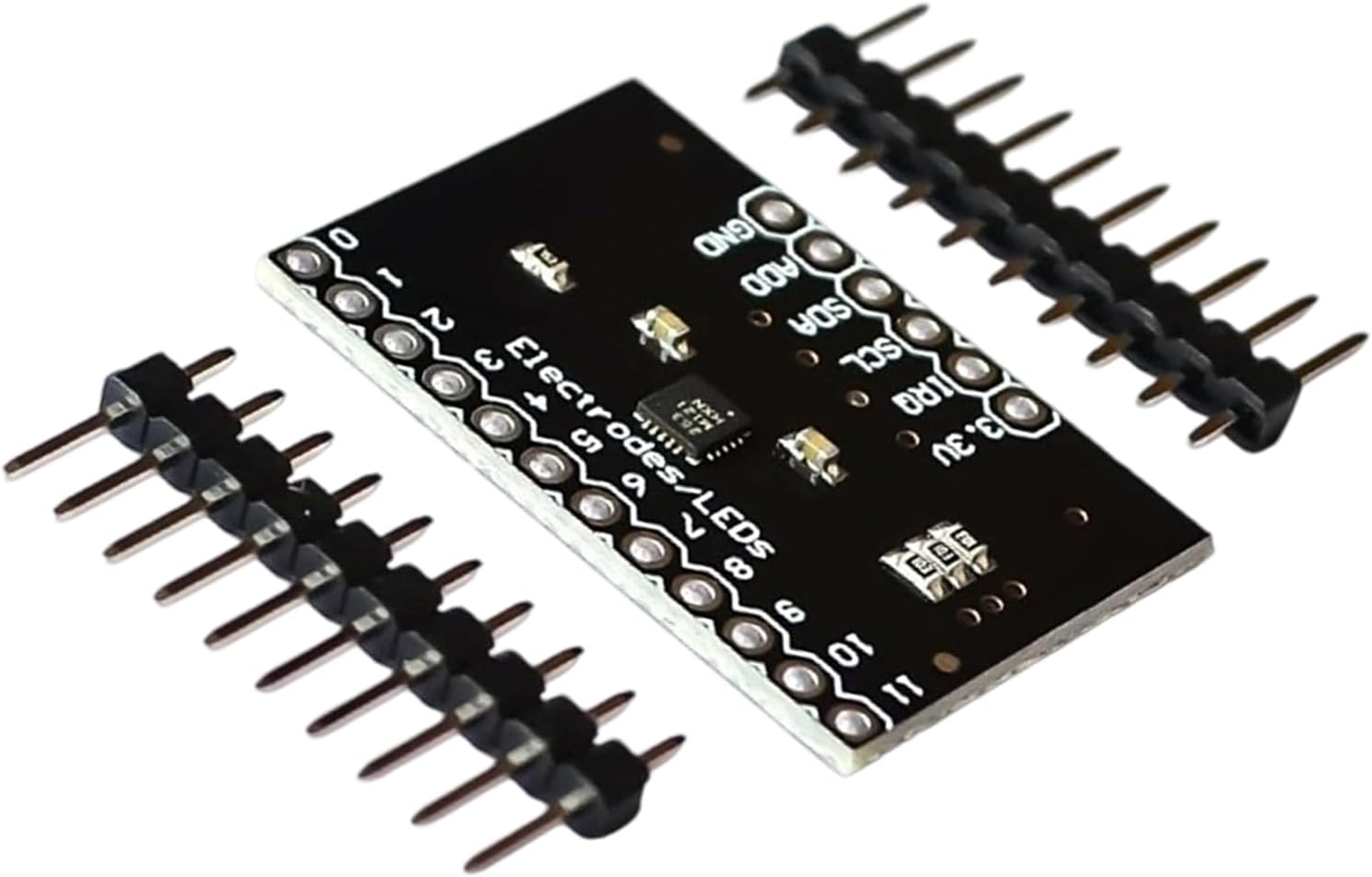 MPR121 Capacitive Touch Sensors Controller Module With I2C Interfaces 12 Electrodes For Embedde Systems Projects Breakouts Board Capacitive Touch Sensors