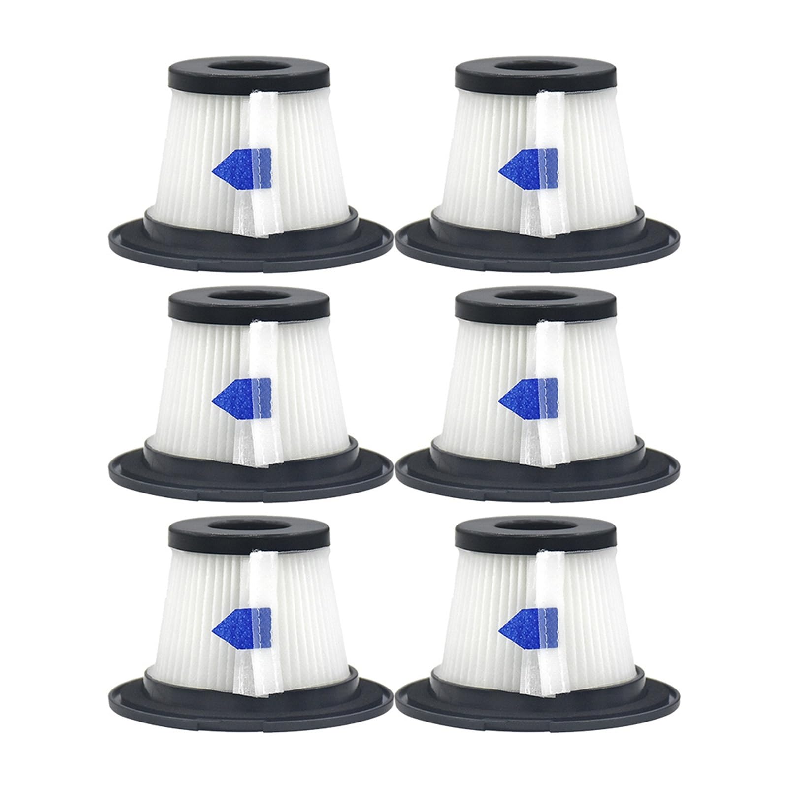 Filtro De Repuesto, Compatible Con MOOSOO, Aspiradora De Mano Inalámbrica K17(6 Pcs)