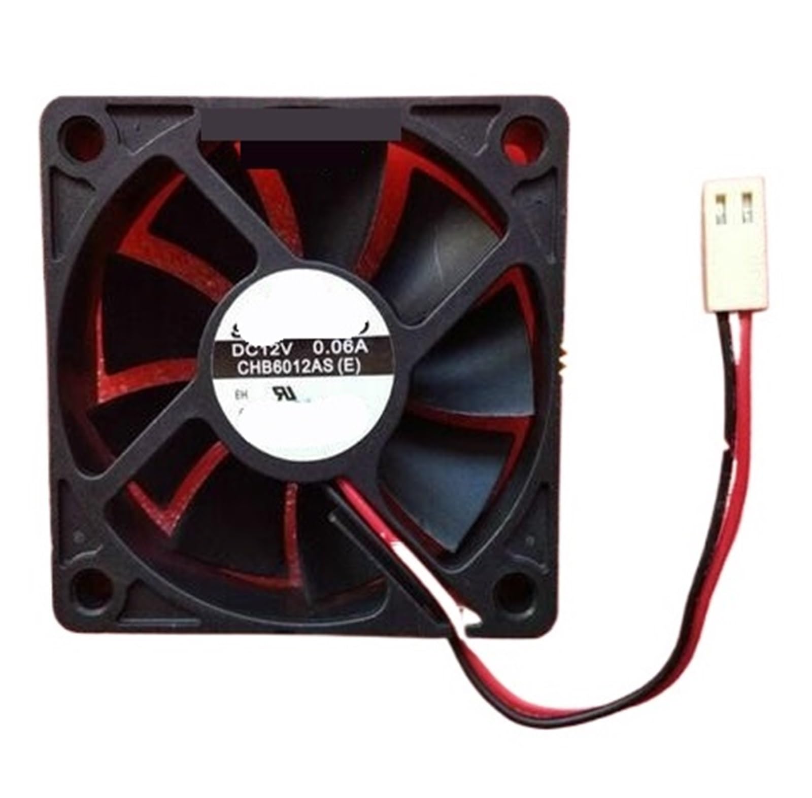 YMUGUEGH CHB6012AS(E) DC12V 0.06A 60 * 15 2 wire cooling fan