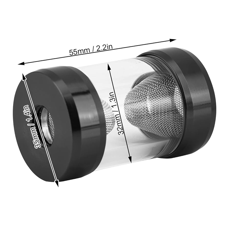 Faden「008_Lou_Parallel」 Amazon.com: G1/4 Inner Thread Water Cooling Filter, Fine