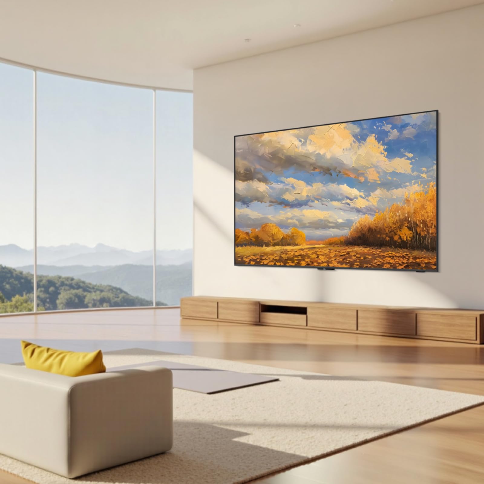 TCL 75A400 Televisor 75 Pulgadas QLED 4K Smart TV, 144Hz, Direct LED, Onkyo 2.0, Dolby Vision & Atmos, HDR10+, Manos Libres, Google TV, Apple AirPlay 2