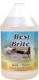 Quality Chemical Best Brite - Heavy-duty tile and grout cleaner with acid-1 gallon (128 oz.)