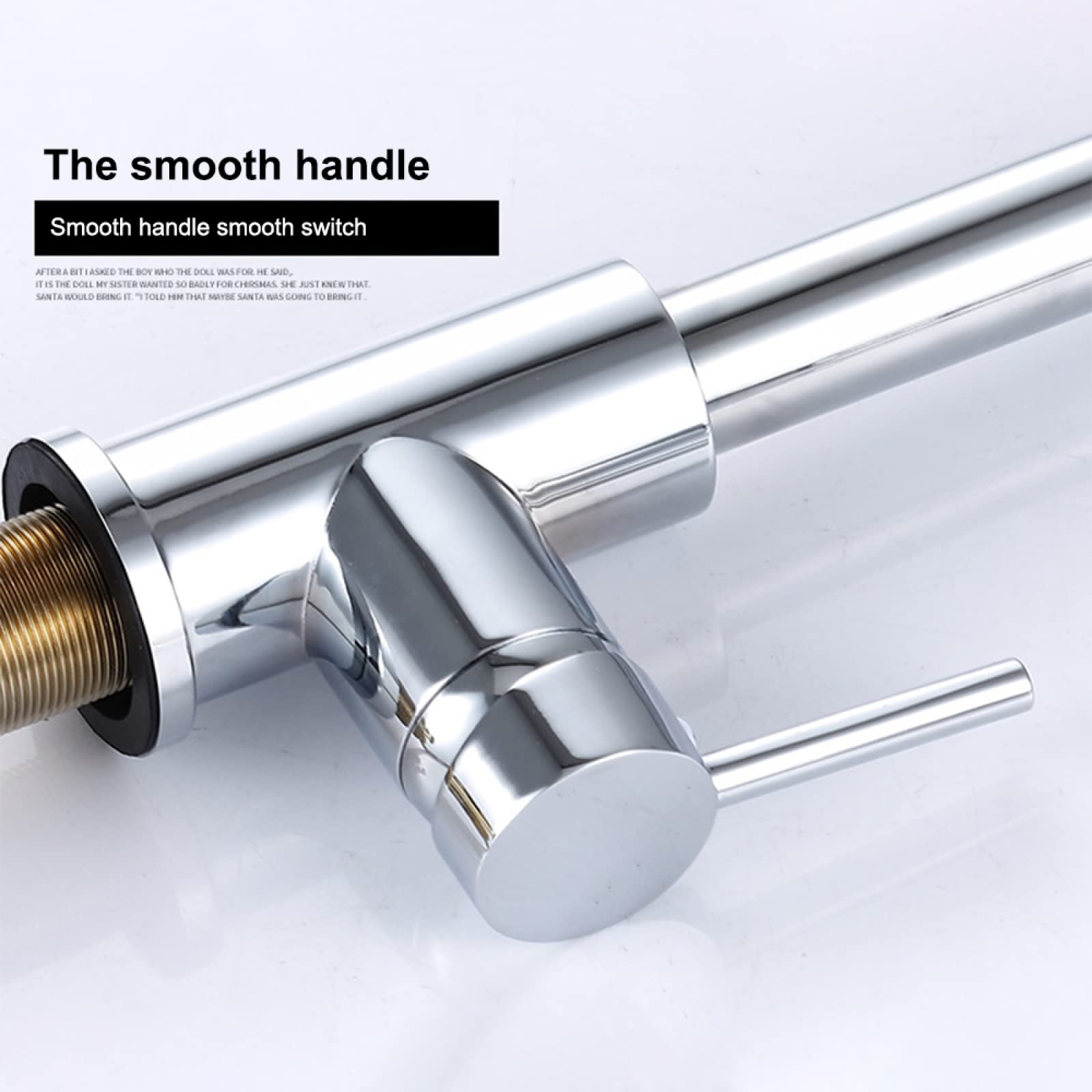 ZYB Robinet Cuisine, Tête De Pulvérisation Rétractable Avec Haute