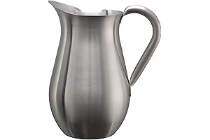 Service Ideas Stainless Steel Beverage Pitcher