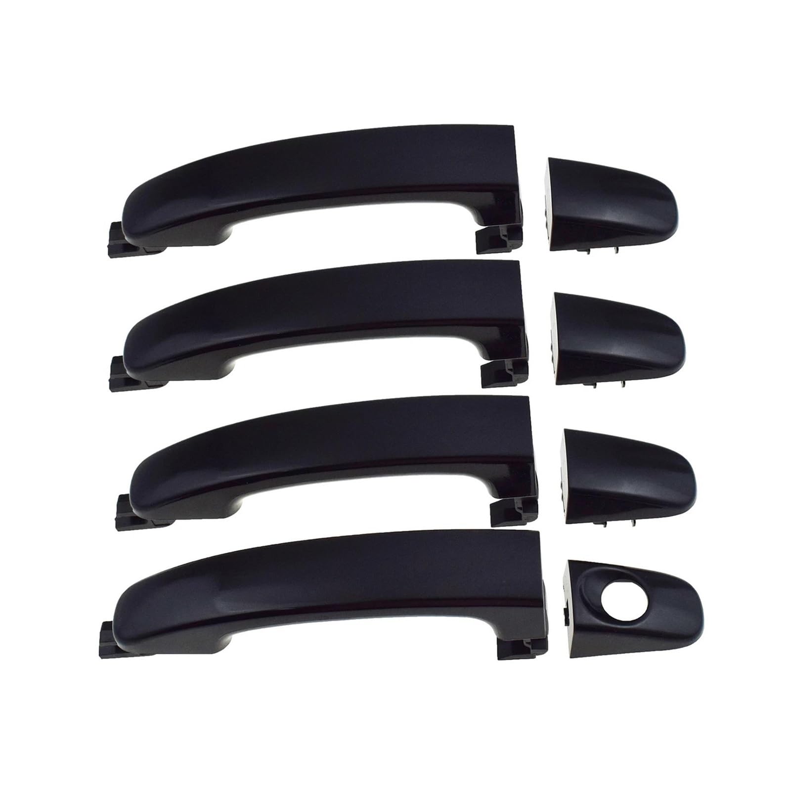 MBPBVRVAF Exterior Handle 1PCS for Ranger for Everest T6 T7 2012-2020 Exterior Door Handle Front Rear Left Right Outer Door Handle(Door Handle Set 4PCS)