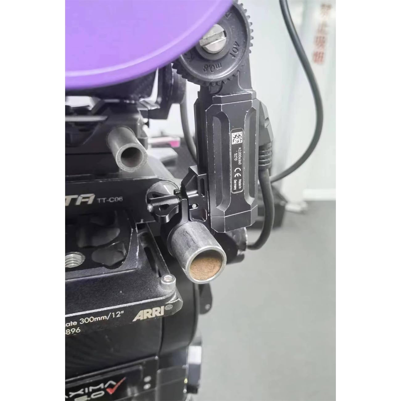 ARRI WCU-4 Boucle de moteur 19 mm pour Comtion ARRI Cforce Mini RF Moteurs Fixation d'installation (Noir)
