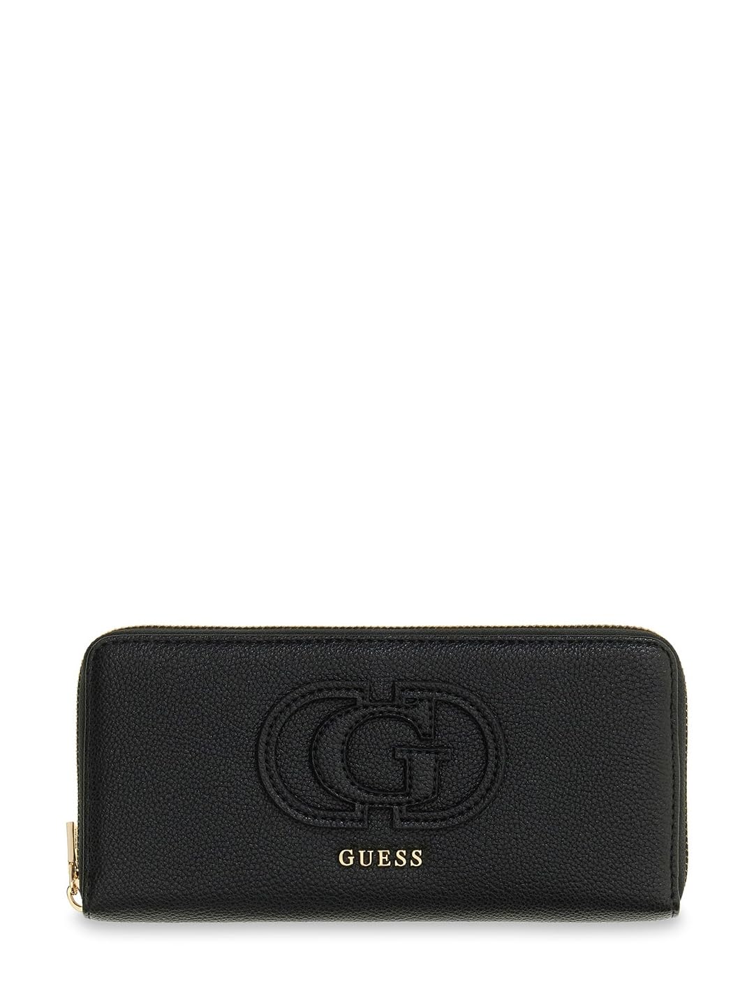 GUESS portafoglio Isola SLG Zip Around Wallet Black nero