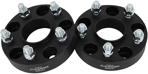 Miniatura 8 de Aintier Espaciadores de rueda de 1.25 pulgadas, 5 x 120, centrados en el cubo, 5 lengüetas, 14 x 1.5 2.634 in, compatibles con Envision 2019-2022|