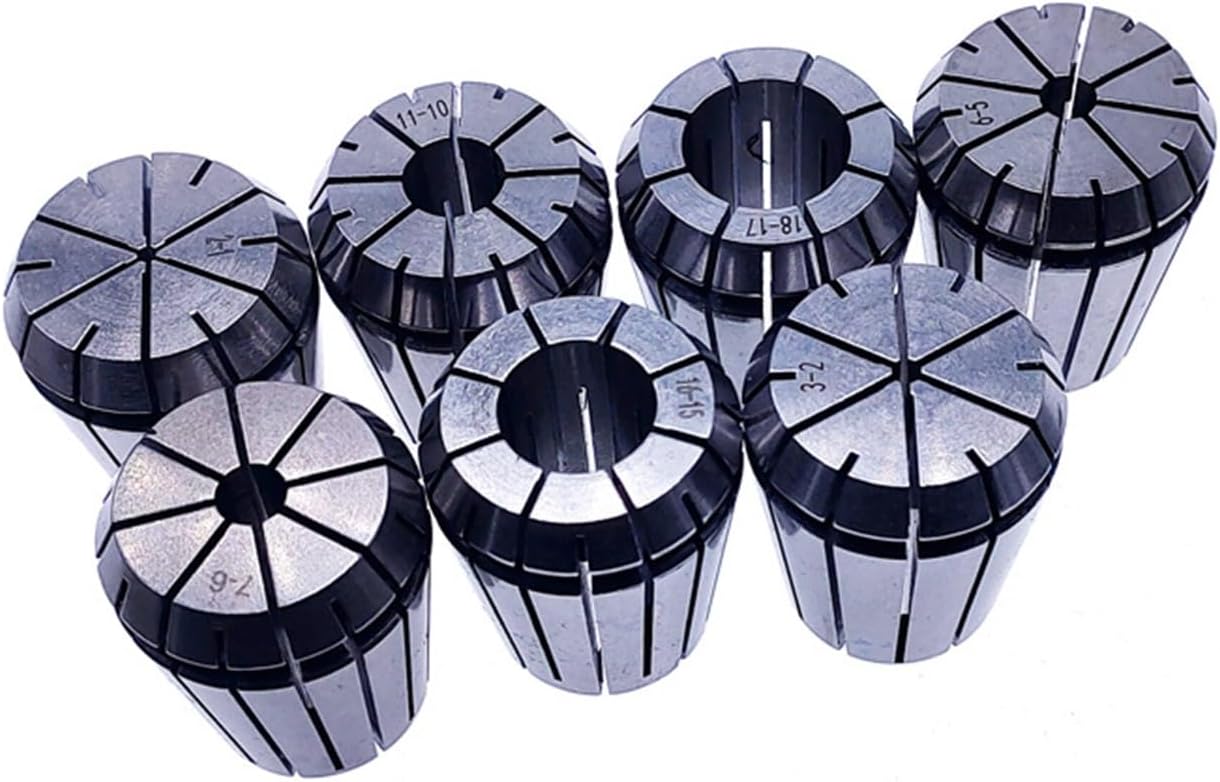 1PCS ER32 Spring Collet Standard CNC Holder 3/4/5/6/7/8/9/10/11/12/13/14/15/16/17/18/19/20mm Slots Engraving Machine Lathe(15.0mm)
