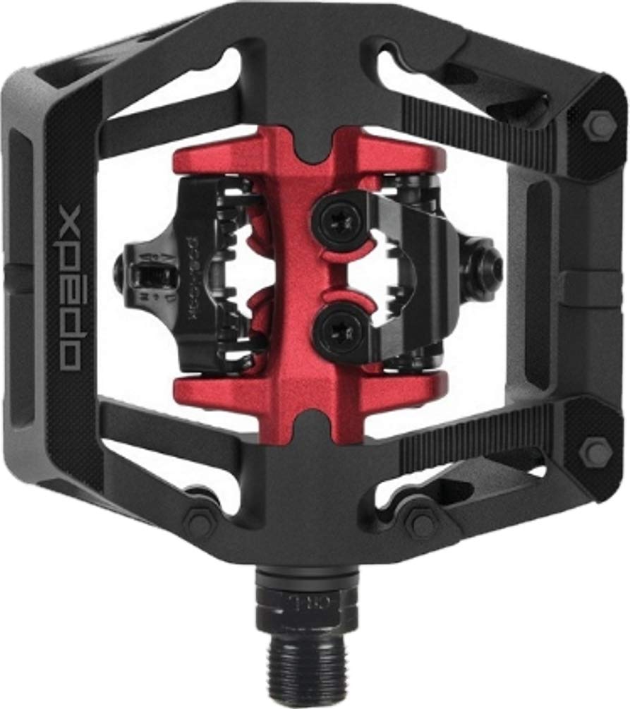 Xpedo Unisex - Adult Gfx Neo Bicycle Pedals, Black/Red, 9/16 Inch