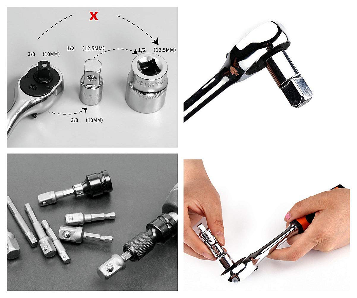 Set 12 Adattatori Esagonali Per Trapano - Convertitore Per Chiavi A Bussola | Acciaio CR-V | Per Avvitatore - Foto 10