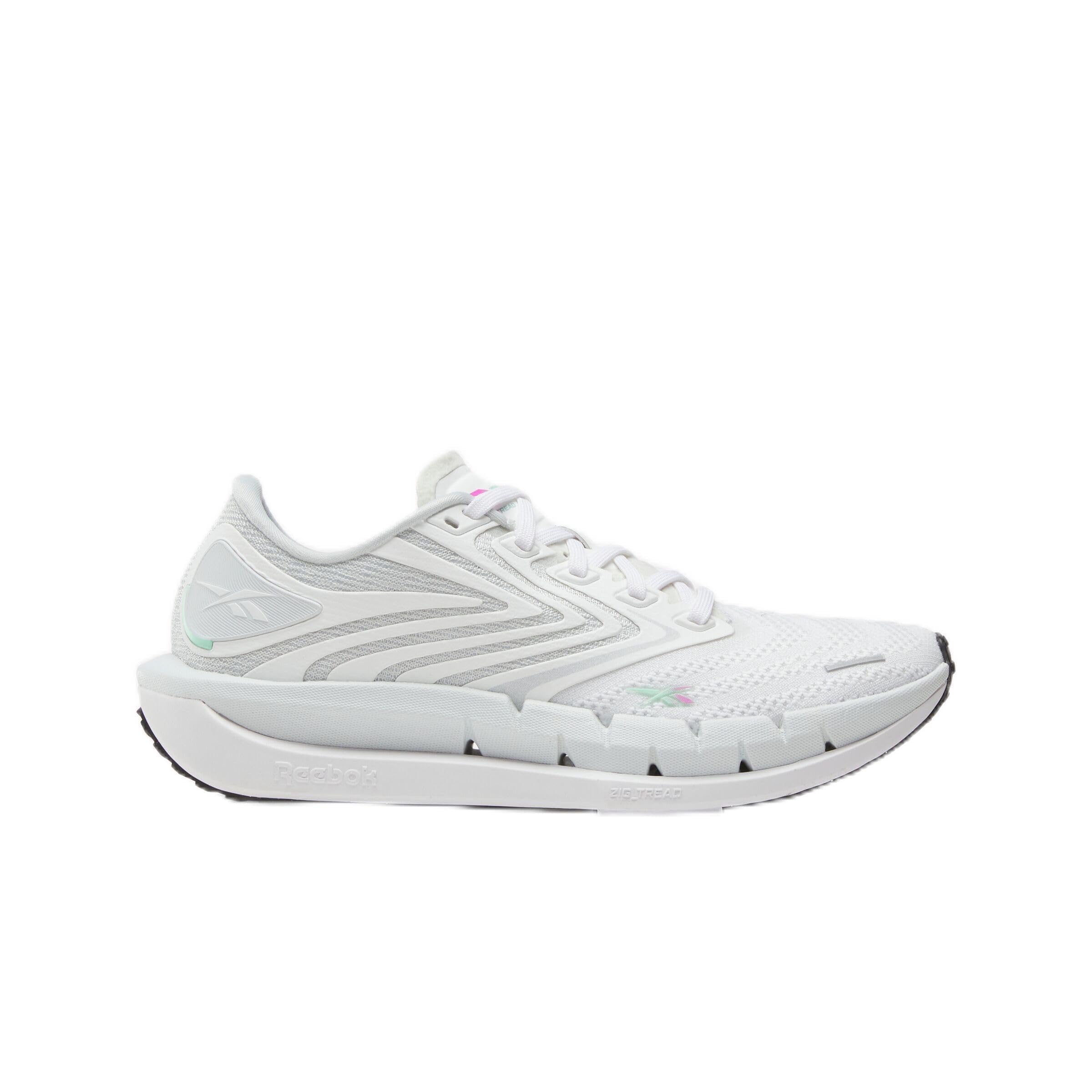 Reebok Women's Floatzig Tread Trainers, White/White/Pink, 37 EU