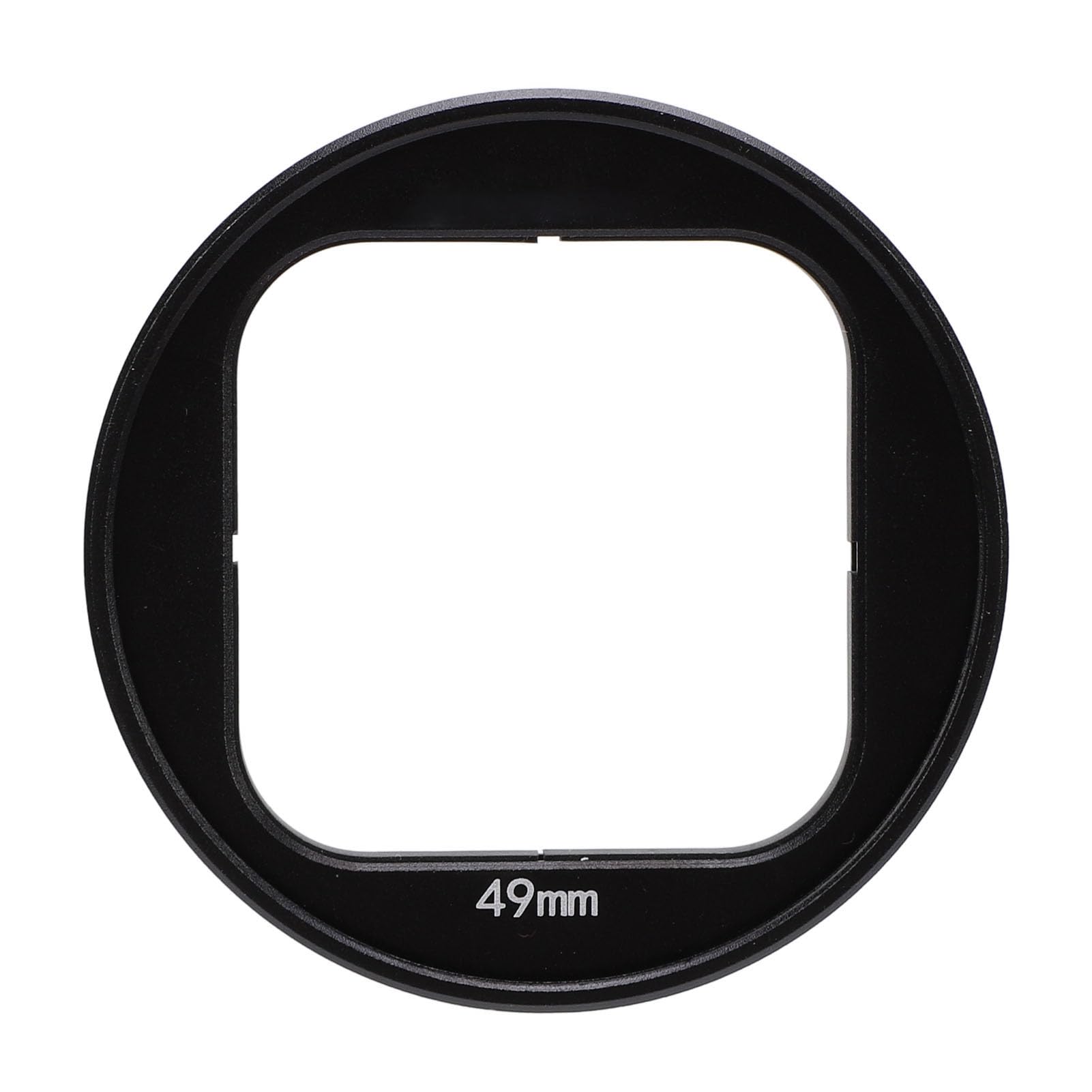 Action Camera Lens Filter Holder Bracket Lens Filter Adapter Ring for Ace Pro 49mm Filters with Aluminum Protective Frame, Comfortable Shooting Experience, Action Cameras Accessory