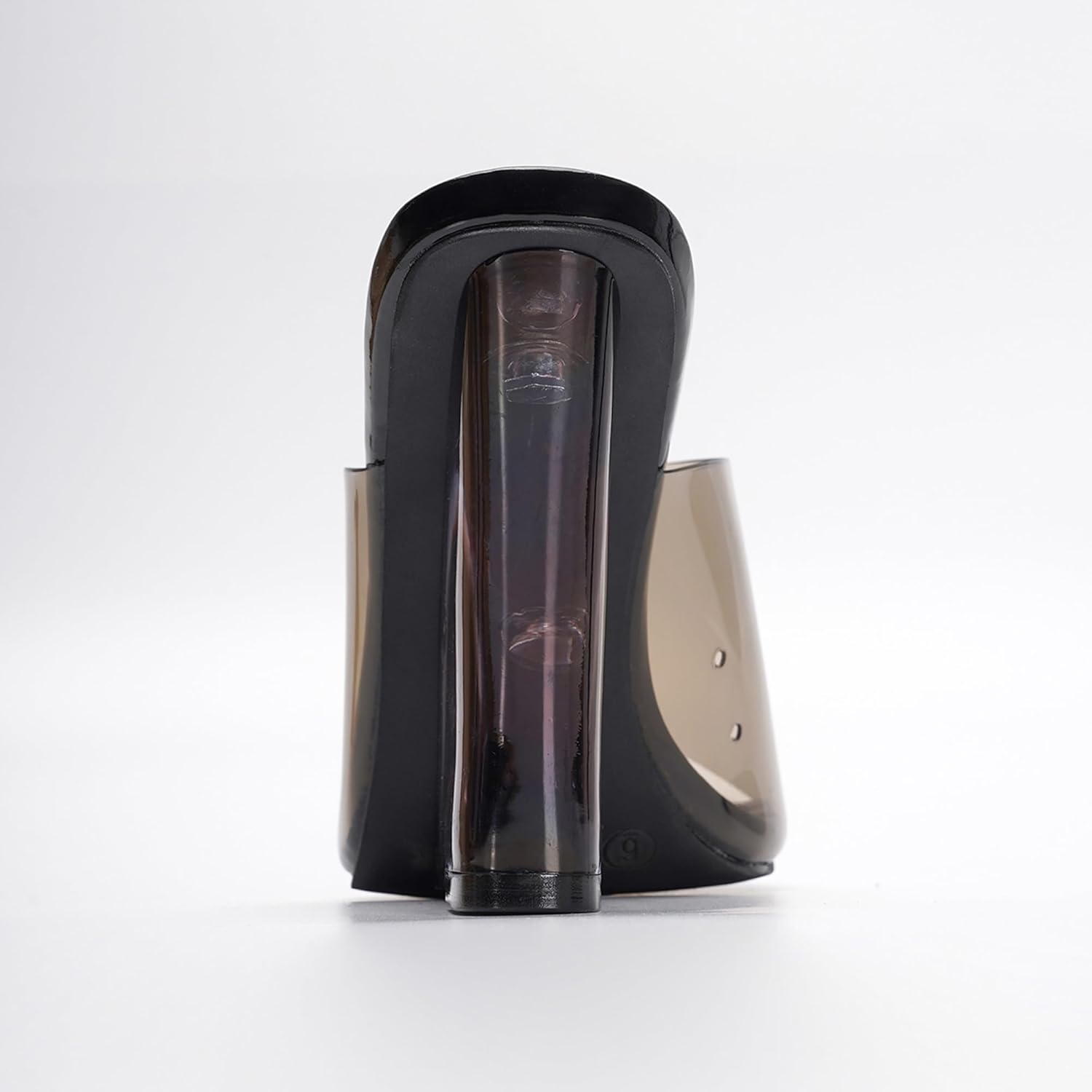 Slip On Clear Wedge Heels for Women - Square Toe Comfortable Lightweight Dressy Shoes, Summer Casual Outfits (MALA) - Image 6