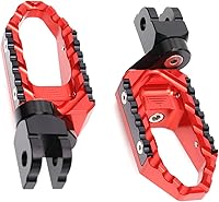 Vista 9 de MC MOTOPARTS Estriberas extendidas Black Rider Wide Touring de 0.984 in compatibles con Razor SX125 SX350 SX500