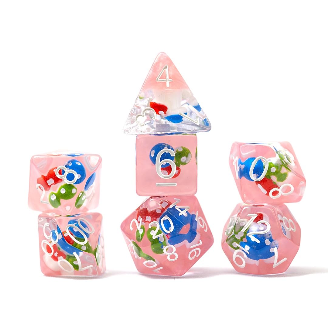 RPG Dice Set (7): Magic Mushroom