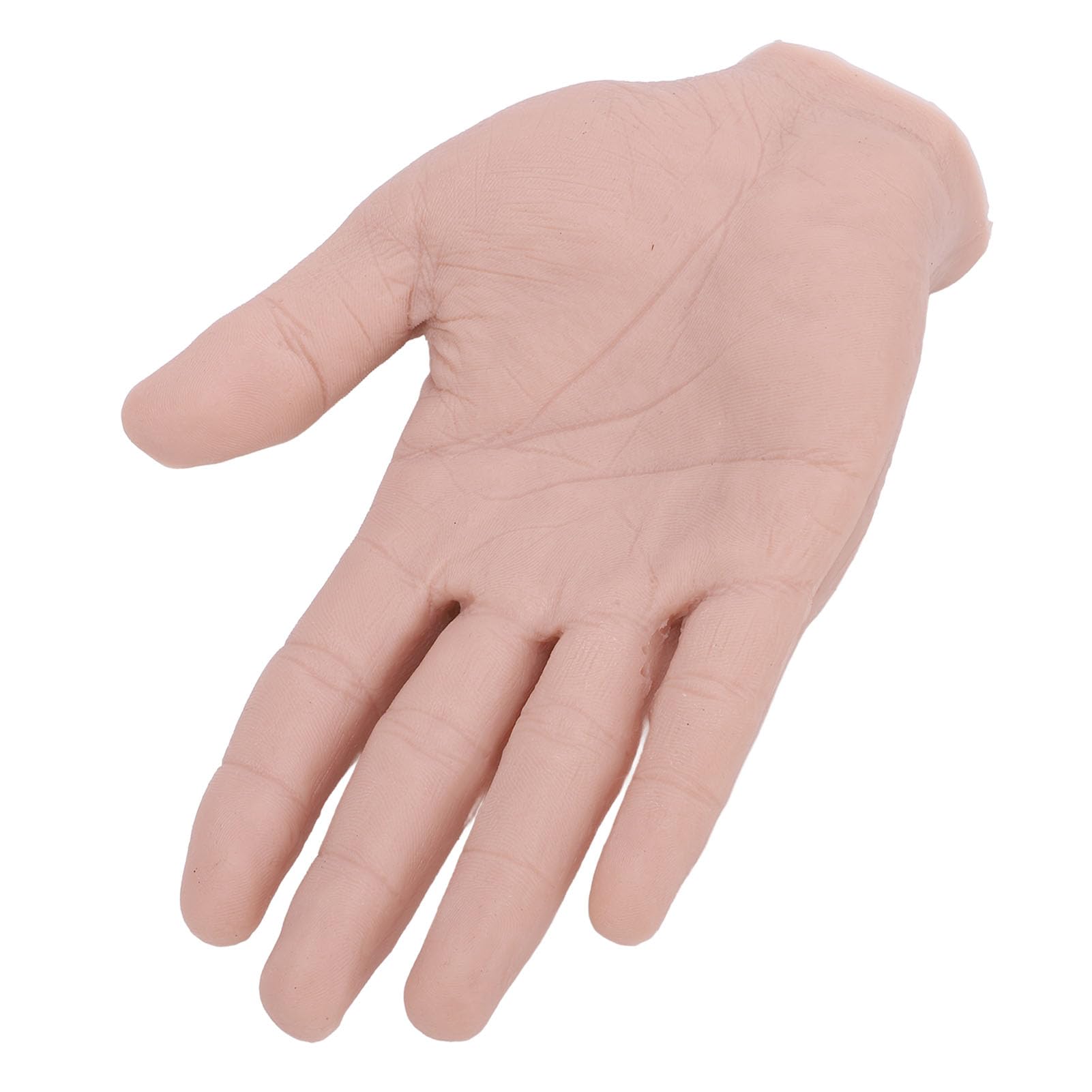Silikon-Mannequin-Hand, Silikon-männliches Handmodell, Wiederverwendbares Simulations-Silikon-künstliches Handmodell, Biegbare Künstliche Hand für Festival-Requisiten, Malübungen