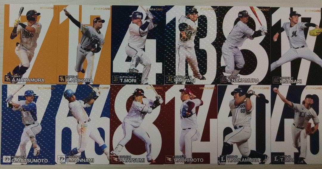 【復刻】プロ野球チップスラッキーカード Amazon.co.jp: プロ野球チップス2024 スターカード コンプリート