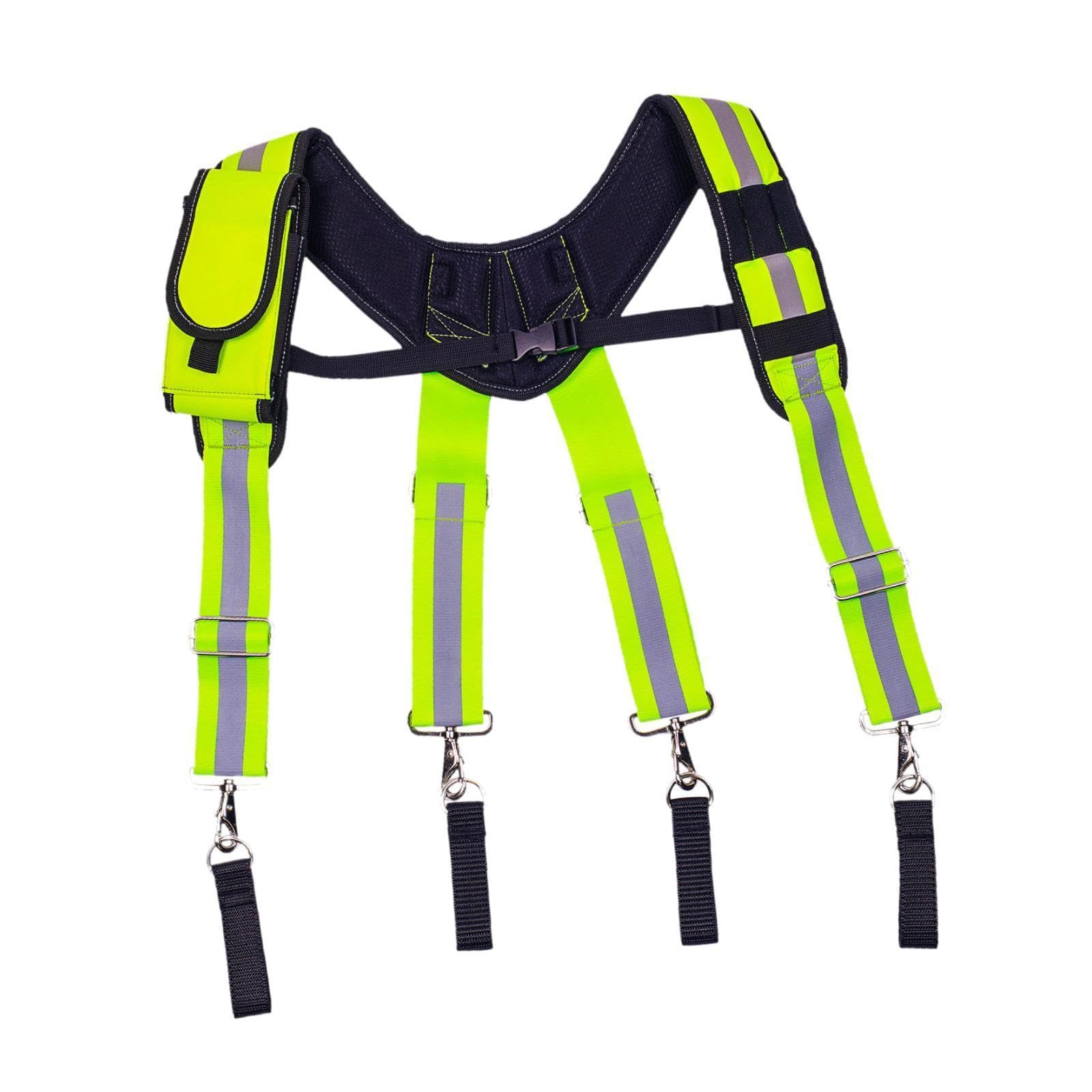Merishopp Tool Belt Suspender Heavy Duty Electrician Farmer Construction Bag Suspender Style A | Clothing Shoes & Accessories | Mens Accessories | Suspenders Braces-image-30