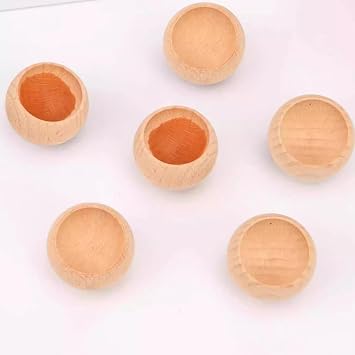 Wood Oil Diffuser Aromatherapy Wooden Oil Diffusers Air Freshener | Aromatherapy Egg-Shaped Air Freshener Long Lasting Portable Home Decoration for Wardrobe Closet SPA