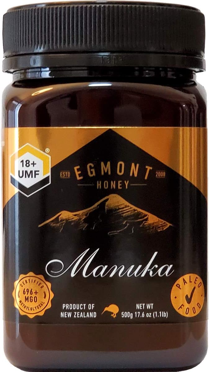 Egmont Manuka Honey UMF 15+ 500g (17.6oz) 100% Pure New Zealand Manuka Honey