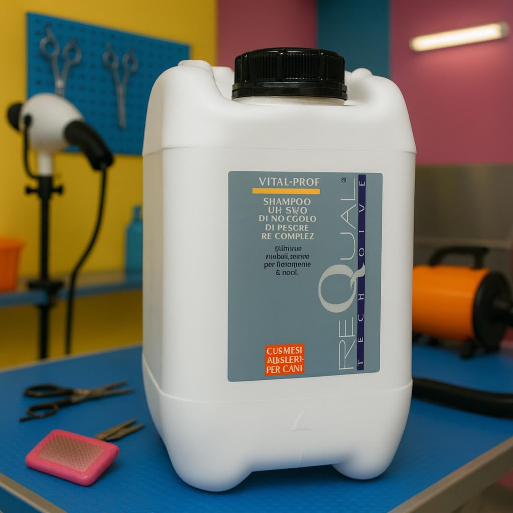 REQUAL RIVITALIZZANTE VITAL-PROF NUTRIMENTO E NODI CANE 5000 ML