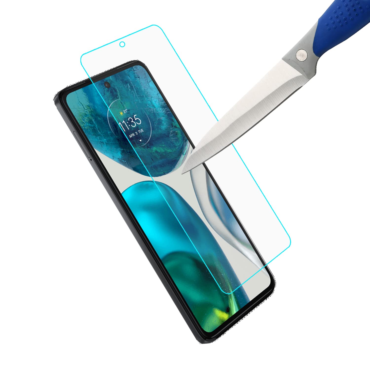 Verre Trempé Pour Motorola Moto G82, Protection écran Intégrale, 3 Couches - Neuf