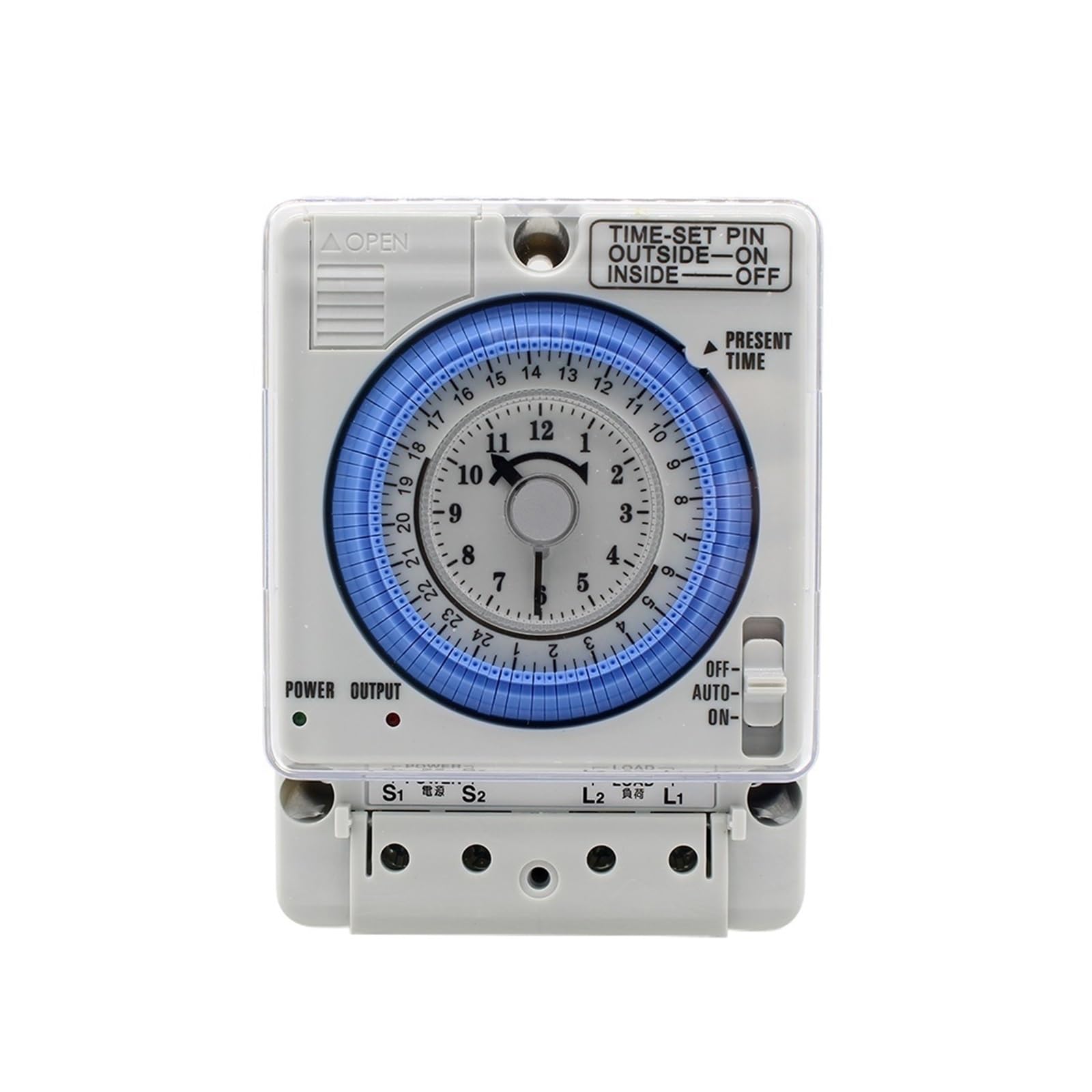 TB35N 100-240V 15A DIN-Schienen-Warmwasserbereiter programmierbare Zeitschaltuhr Zeitregler Mechanische Zeitschaltuhr