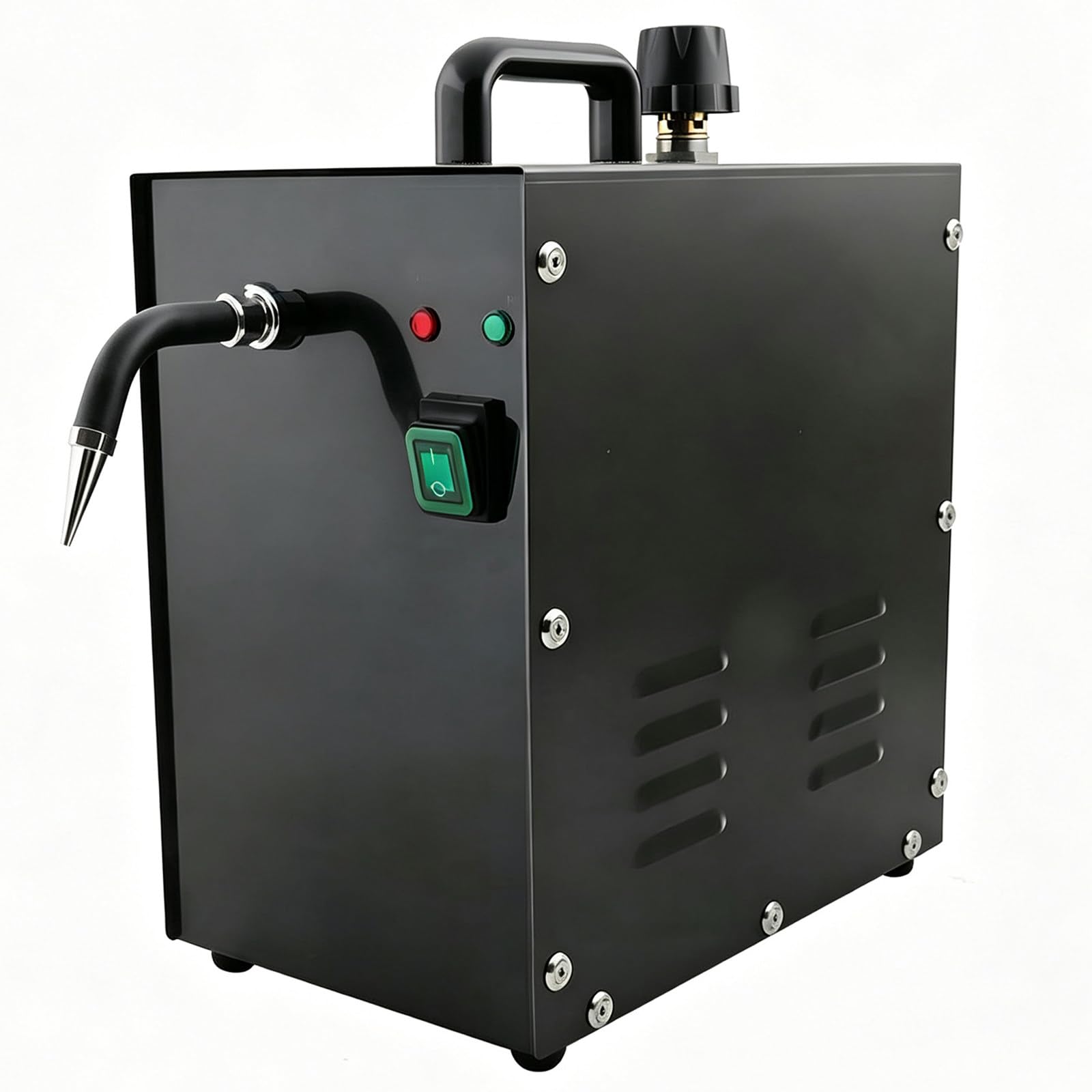 Limpiador de Joyas a Vapor 1300W, Potente y Compacto, Depósito 2L, Pedal, Acero Inoxidable 304, Elimina la Suciedad del Oro y la Plata en Segundos