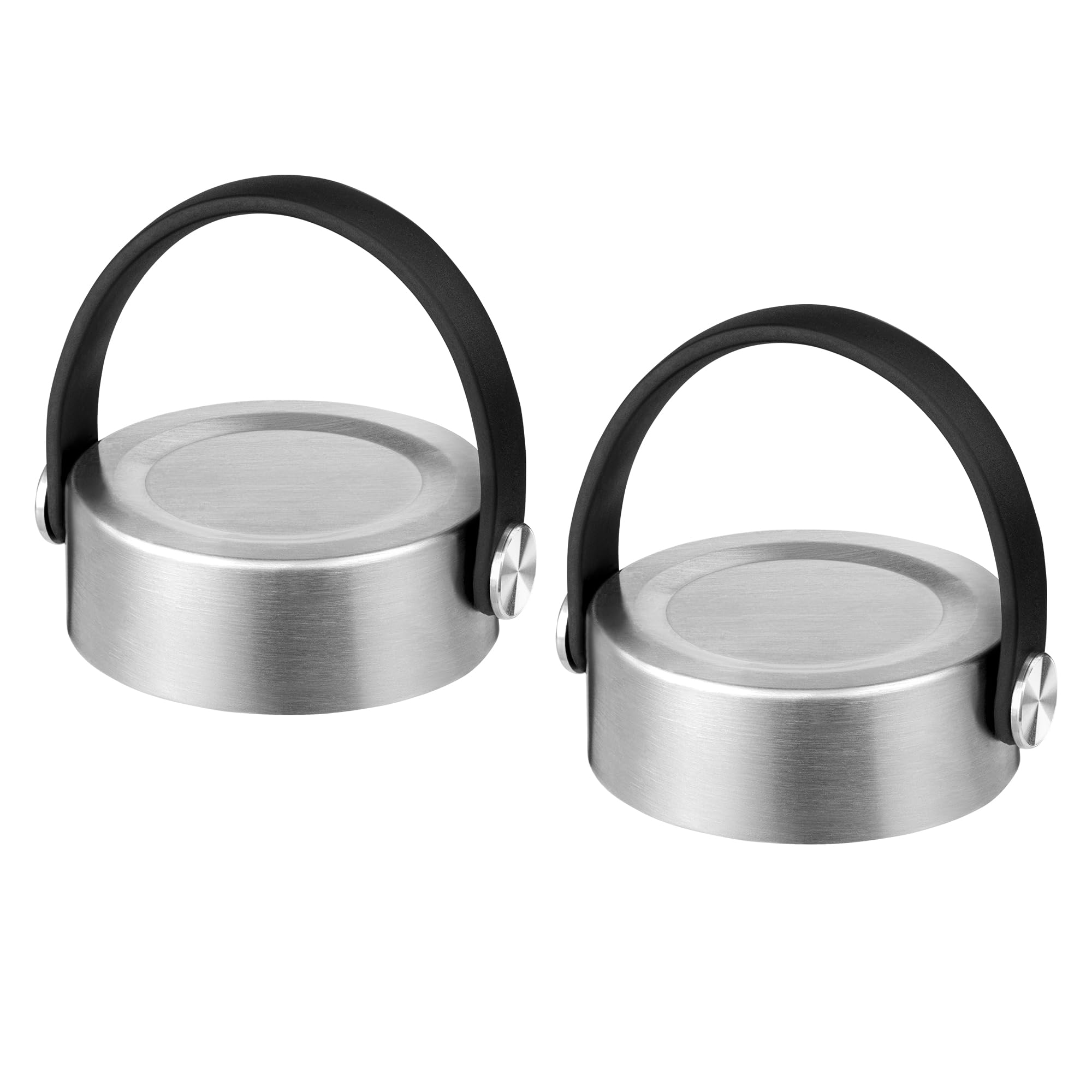 Prurex Lid for Hydro Flask Wide Mouth 12/16/18/20/32/40 oz Water Bottles,Replacement Lid for Thermoflask/Takeya/Iron Flask/Simple Modern/Hydro Cell 2.28" Wide Mouth Bottles(2 Pack)