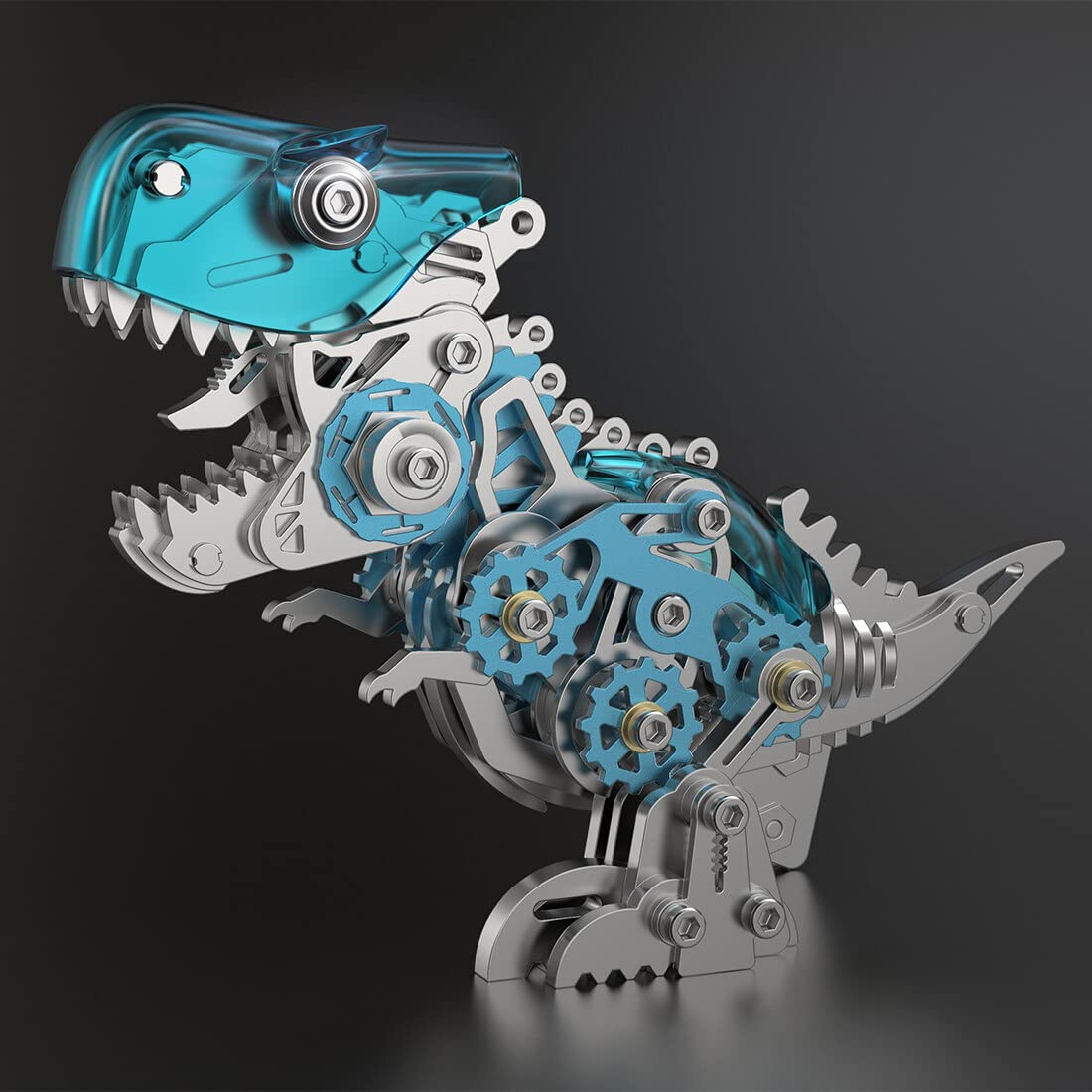 Amazon | 3Dメタルパズル、恐竜メタルパズルキット、160個の3D